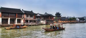 Zhujia Jiao Water Town Boating